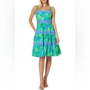 Lilly Pulitzer Casidee Cotton Dress Size 0